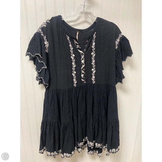 Dress Casual Short By Free People In Black & White, Size: Xs
