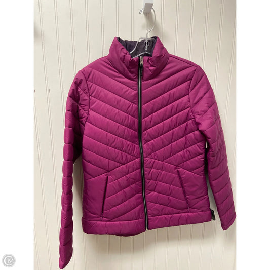 Jacket Puffer & Quilted By Free Country In Purple, Size: M