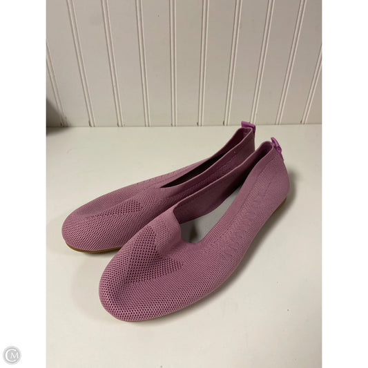 Shoes Flats By Clothes Mentor In Purple, Size: 8.5