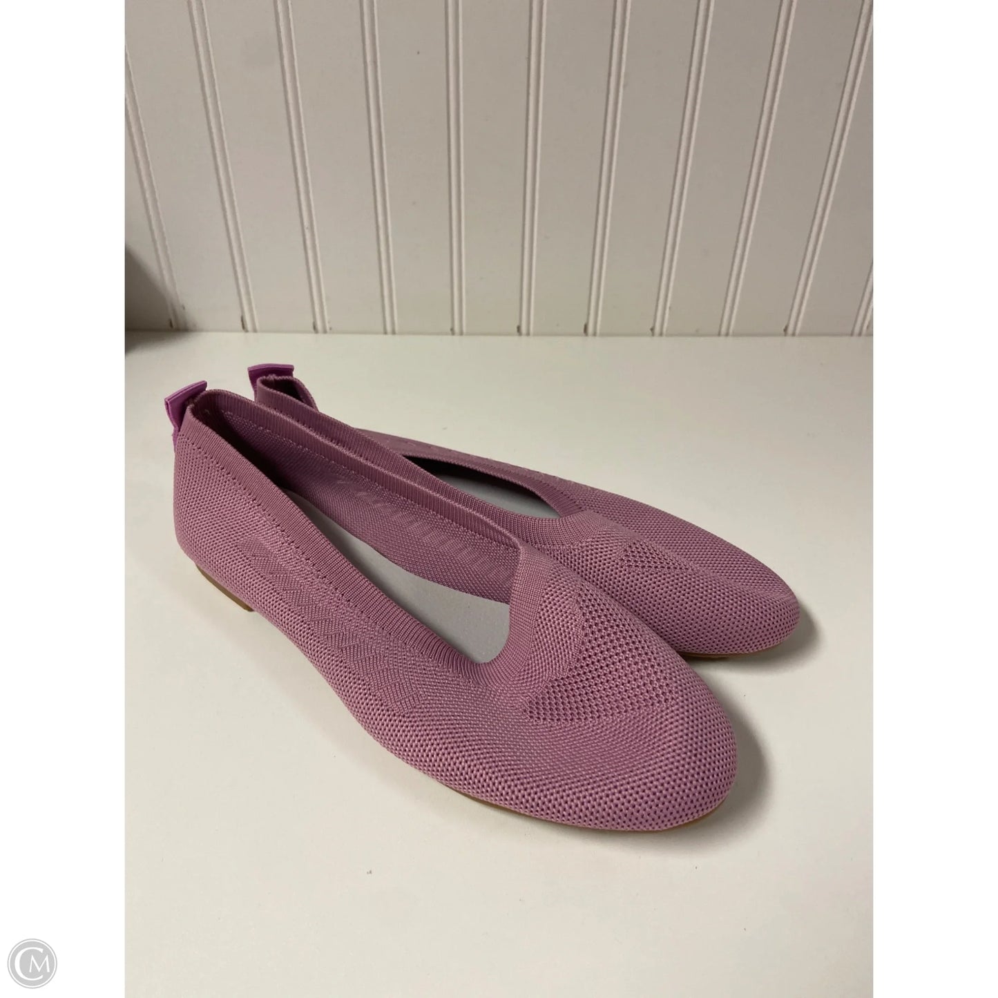 Shoes Flats By Clothes Mentor In Purple, Size: 8.5