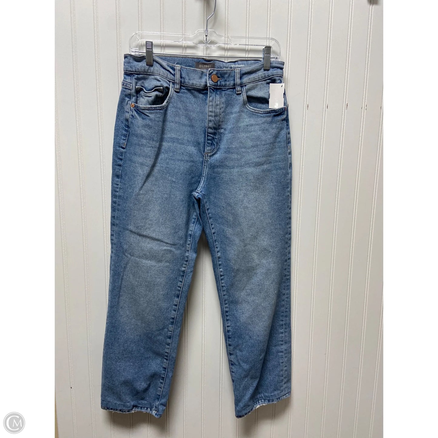 Jeans Straight By Dl1961 In Blue Denim, Size: 8