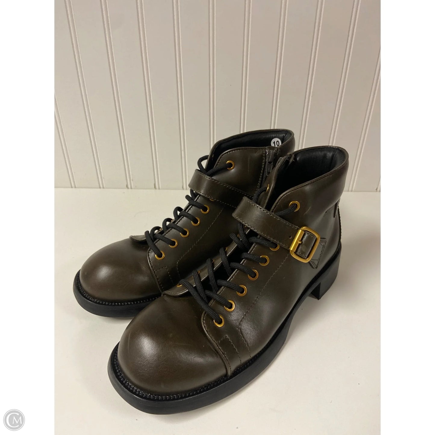Boots Combat By Jeffrey Campbell In Brown, Size: 10