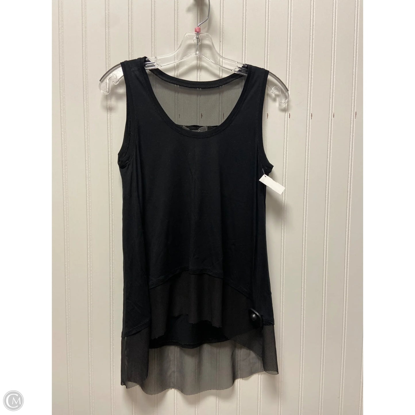 Top Sleeveless By Bcbgmaxazria In Black, Size: Xs