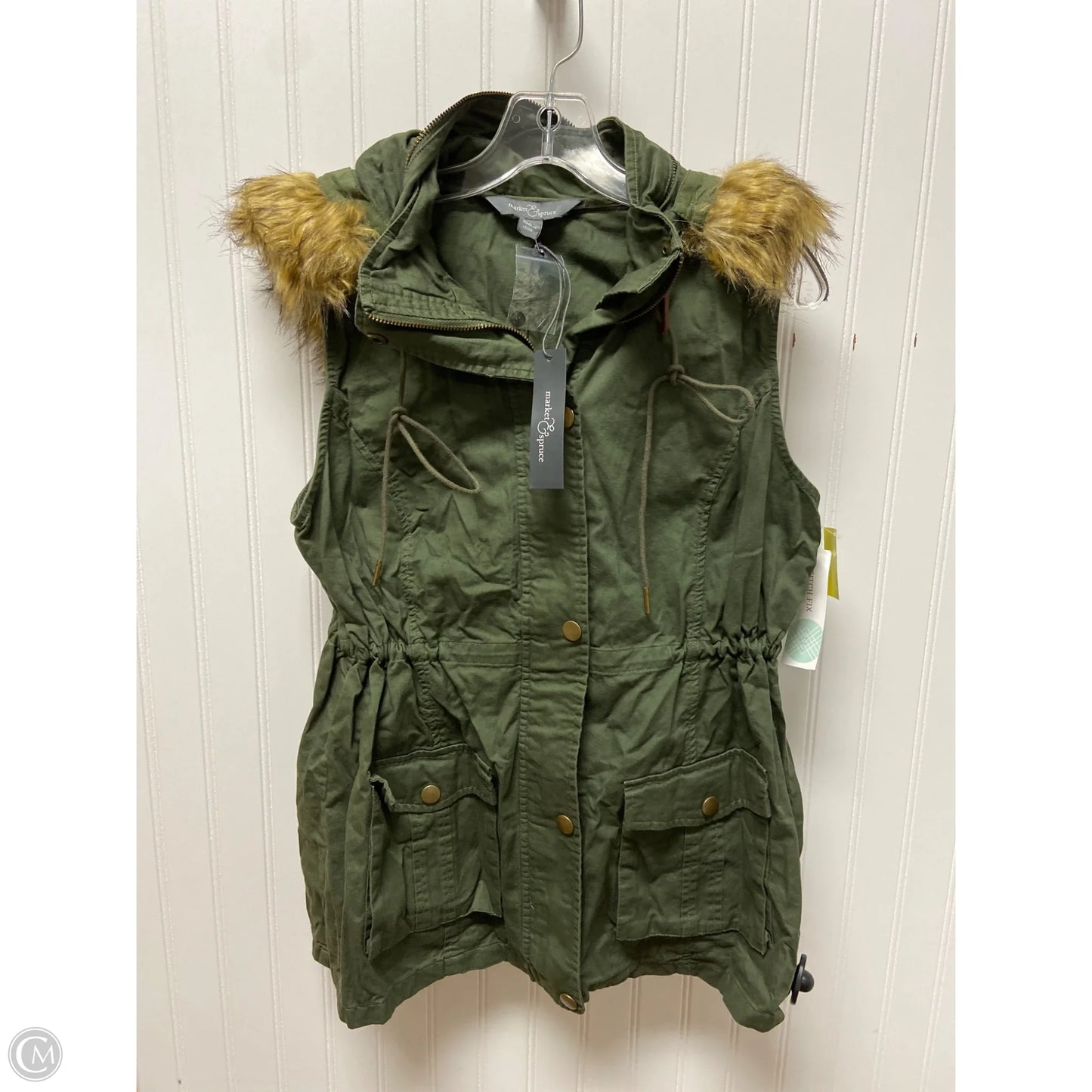 Vest Other By Market & Spruce In Green, Size: L