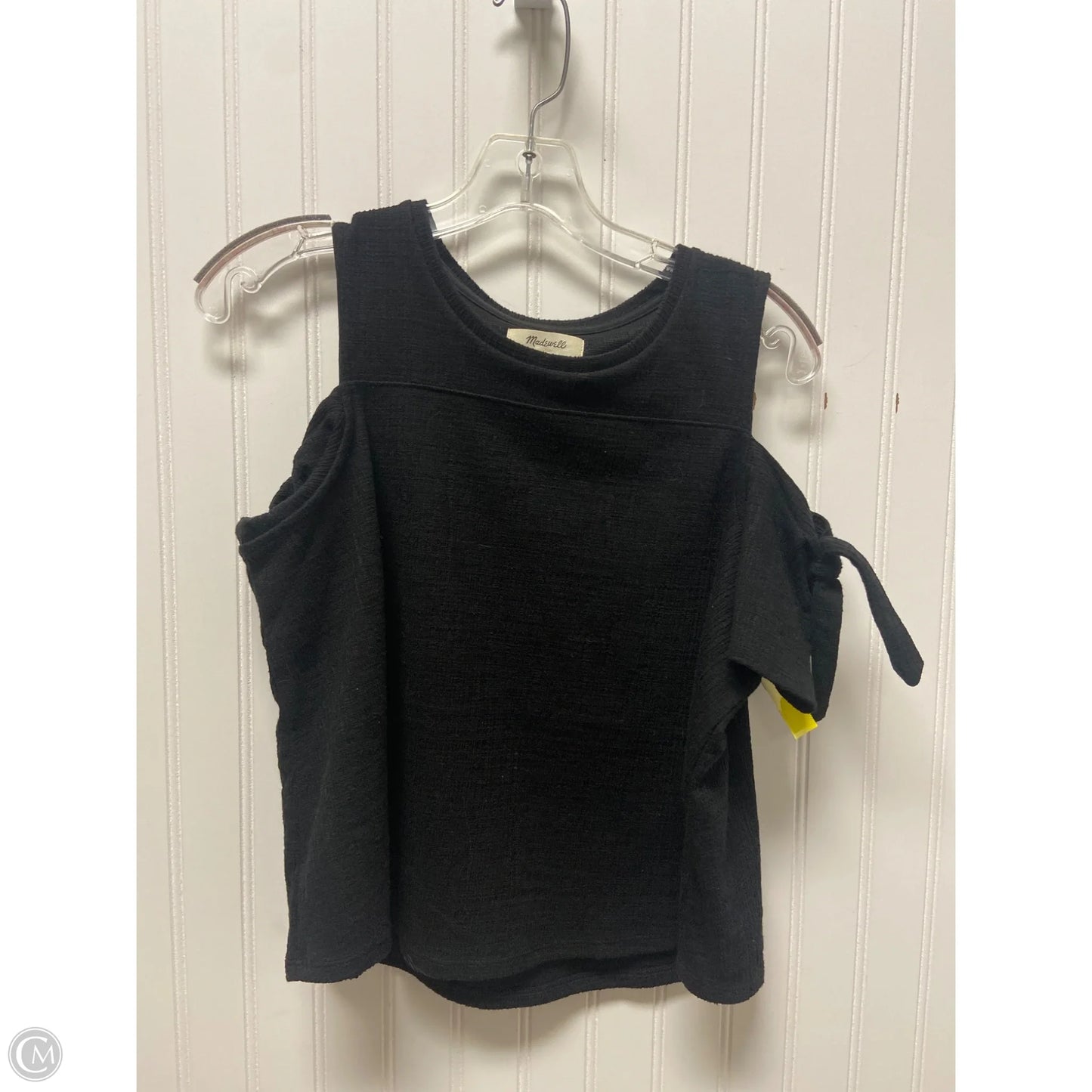 Top Short Sleeve By Madewell In Black, Size: S