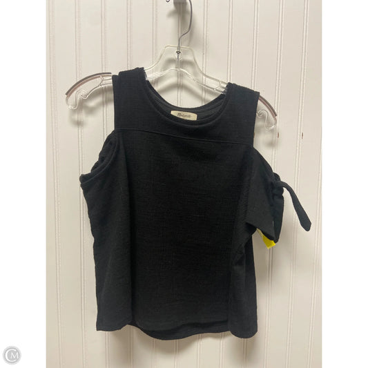Top Short Sleeve By Madewell In Black, Size: S