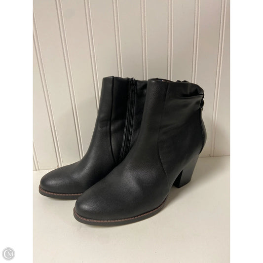 Boots Ankle Heels By Bare Traps In Black, Size: 8.5