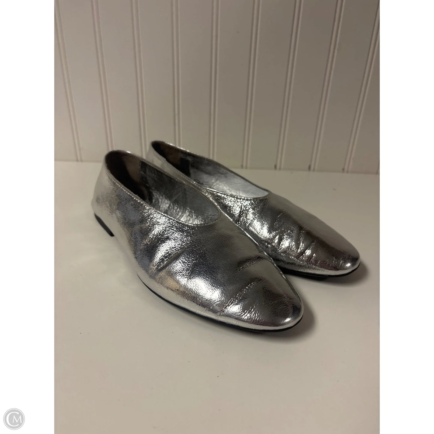 Shoes Flats By Jeffrey Campbell In Silver, Size: 7