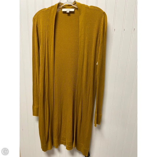 Cardigan By Loft In Yellow, Size: M