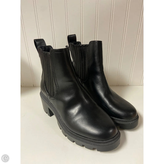 Boots Ankle Heels By Universal Thread In Black, Size: 7.5