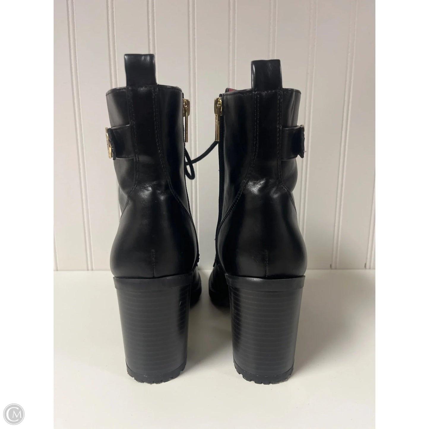 Boots Combat By Tommy Hilfiger In Black, Size: 7