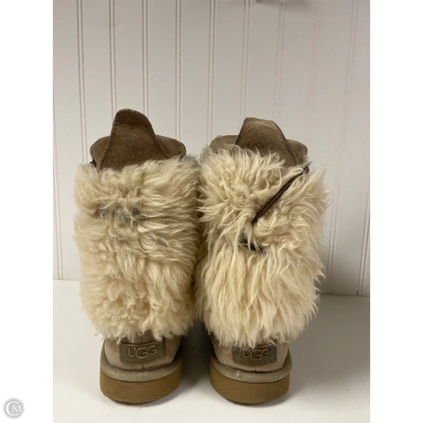 Boots Designer By Ugg In Taupe, Size: 6