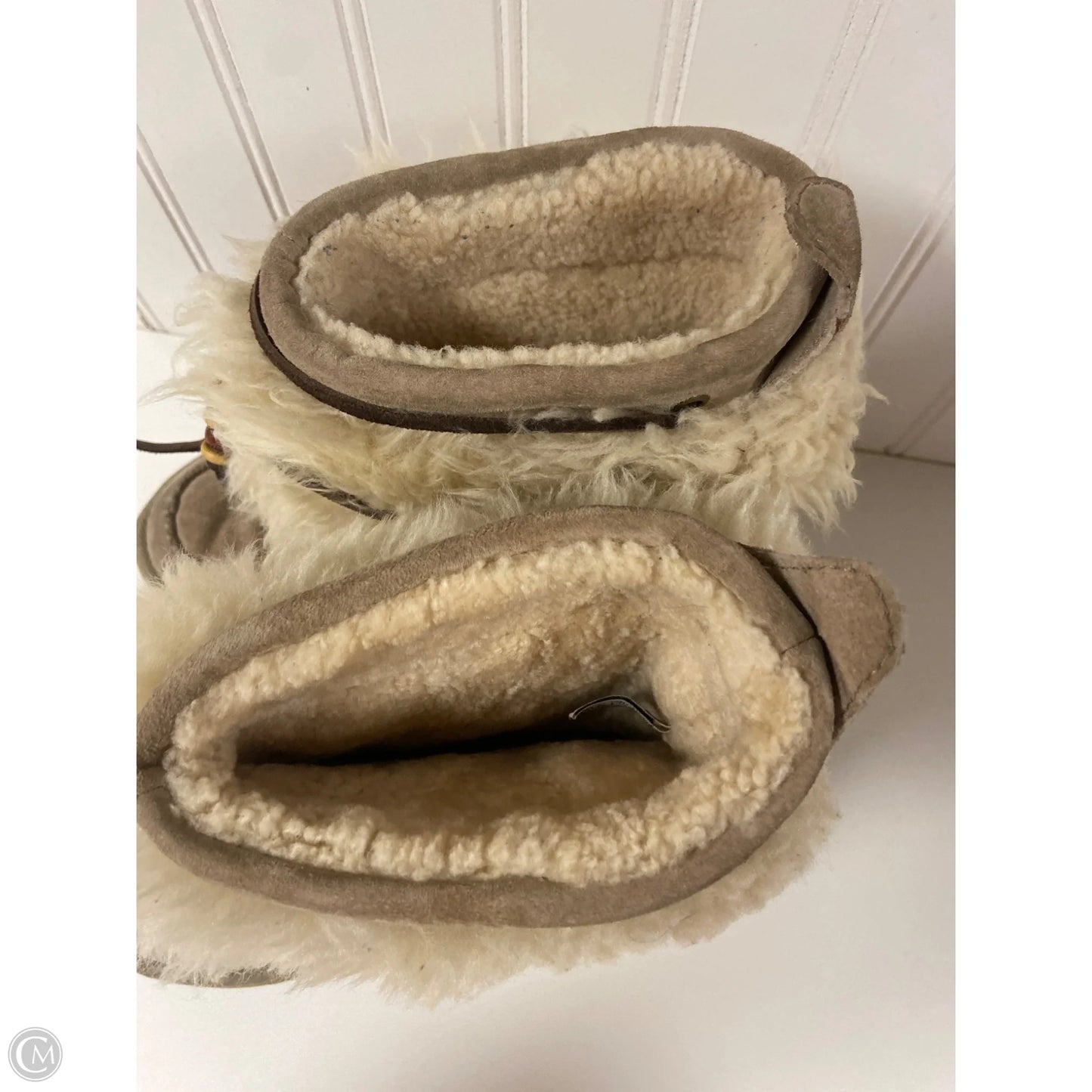 Boots Designer By Ugg In Taupe, Size: 6