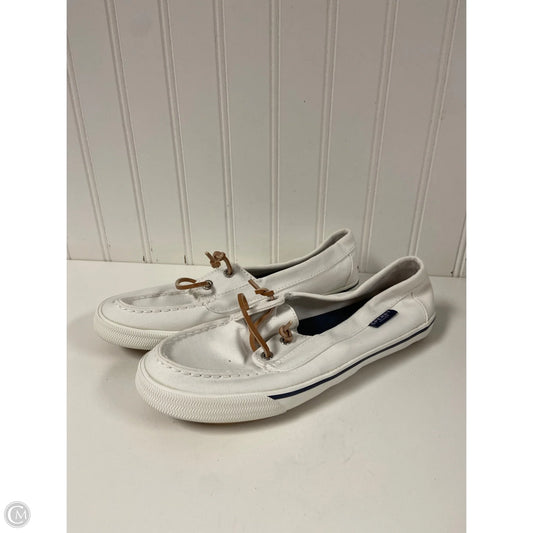 Shoes Flats By Sperry In White, Size: 7.5