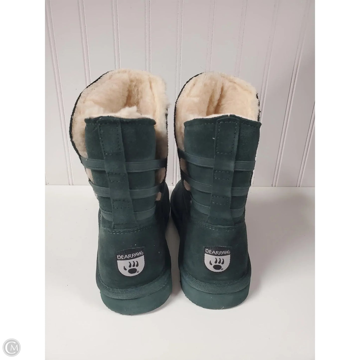 Boots Snow By Bearpaw In Green, Size: 8