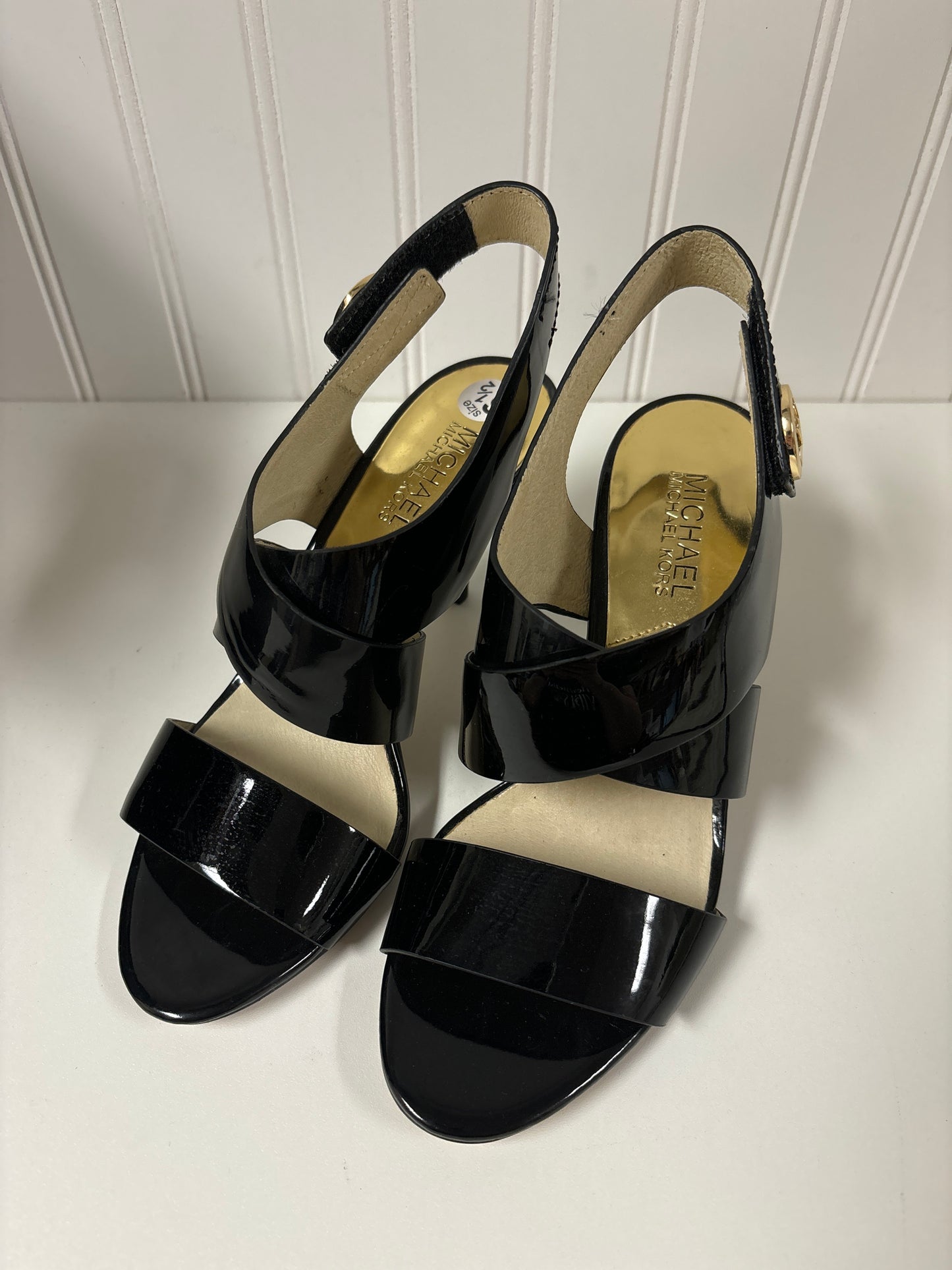 Black Shoes Designer Michael By Michael Kors, Size 6.5