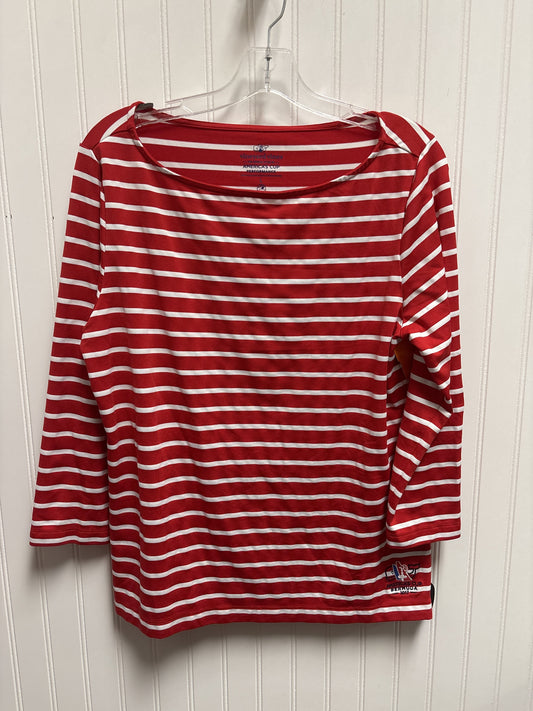 Top Long Sleeve Basic By Vineyard Vines  Size: L