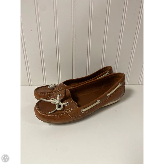 Shoes Flats By Cole-haan In Brown, Size: 8