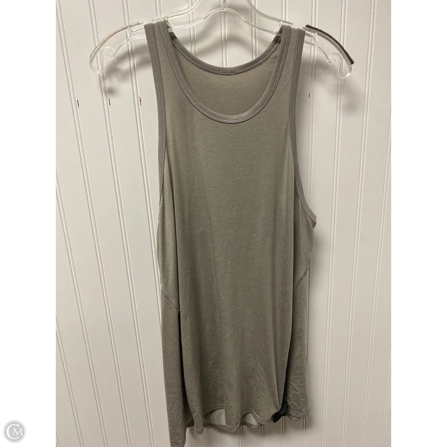 Athletic Tank Top By Lululemon In Tan, Size: M