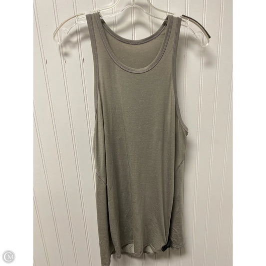 Athletic Tank Top By Lululemon In Tan, Size: M