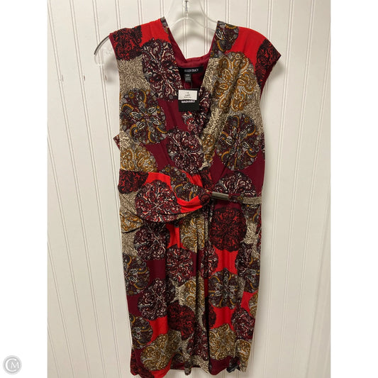 Dress Casual Midi By Ellen Tracy In Paisley Print, Size: 14