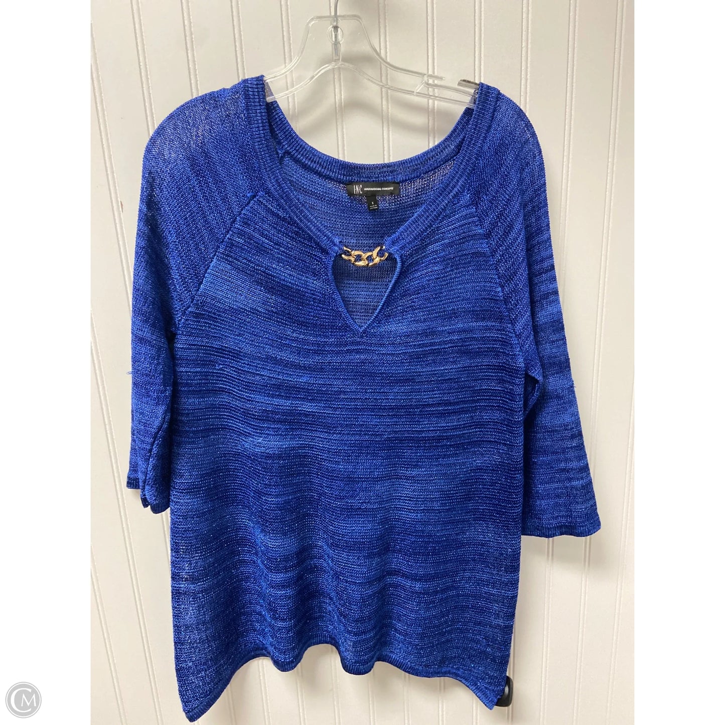 Sweater By Inc In Blue, Size: Xl