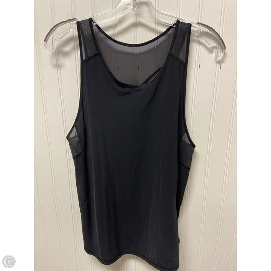 Athletic Tank Top By Lululemon In Black, Size: M