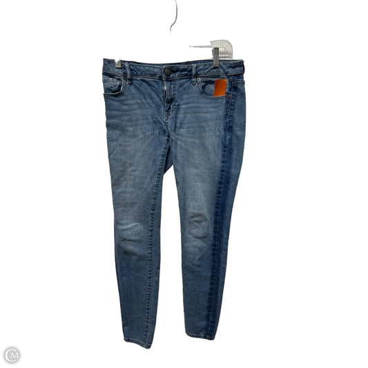 Jeans Straight By Bcbg In Blue, Size: 4