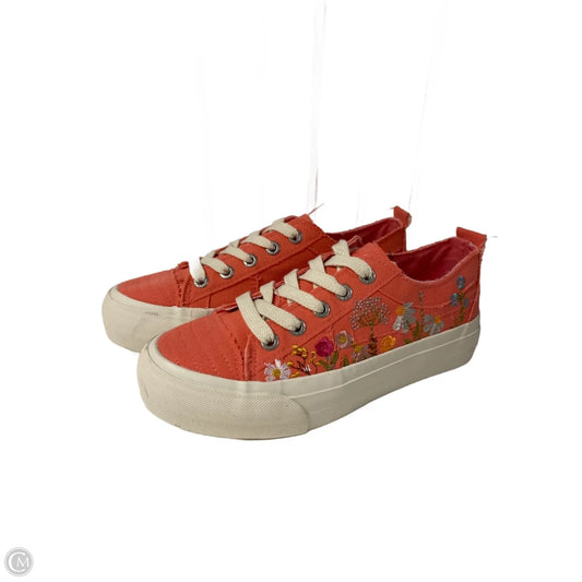 Shoes Sneakers By Blowfish In Coral, Size: 9