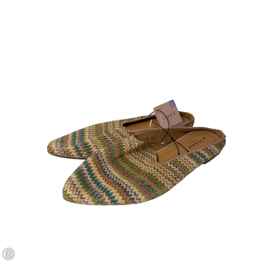 Shoes Flats By Serra In Multi-colored, Size: 9