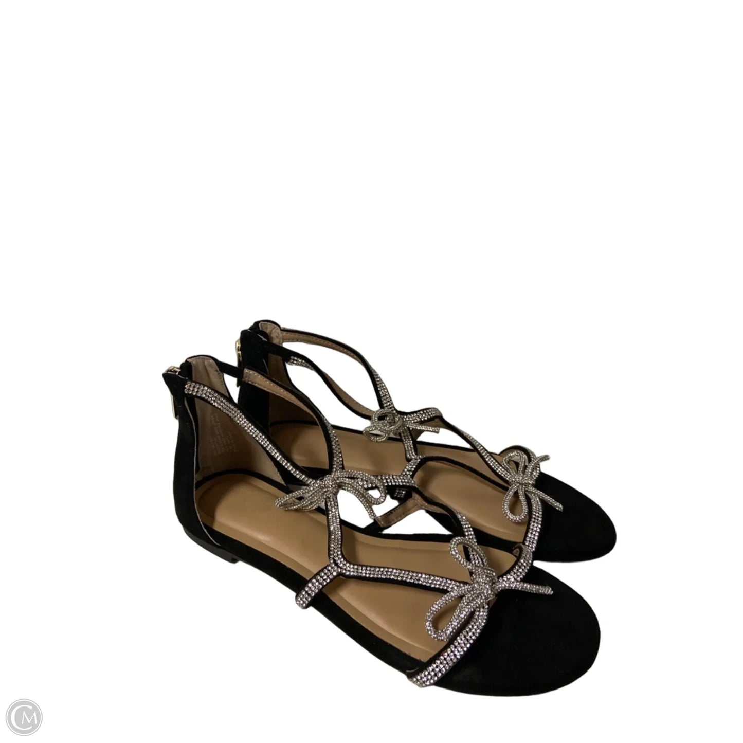 Sandals Flats By Inc In Black, Size: 7.5