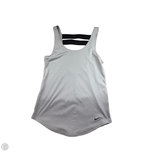 Athletic Tank Top By Nike In Grey, Size: Xs