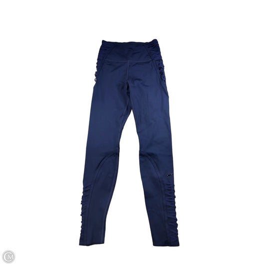 Athletic Leggings By Nike In Navy, Size: Xs
