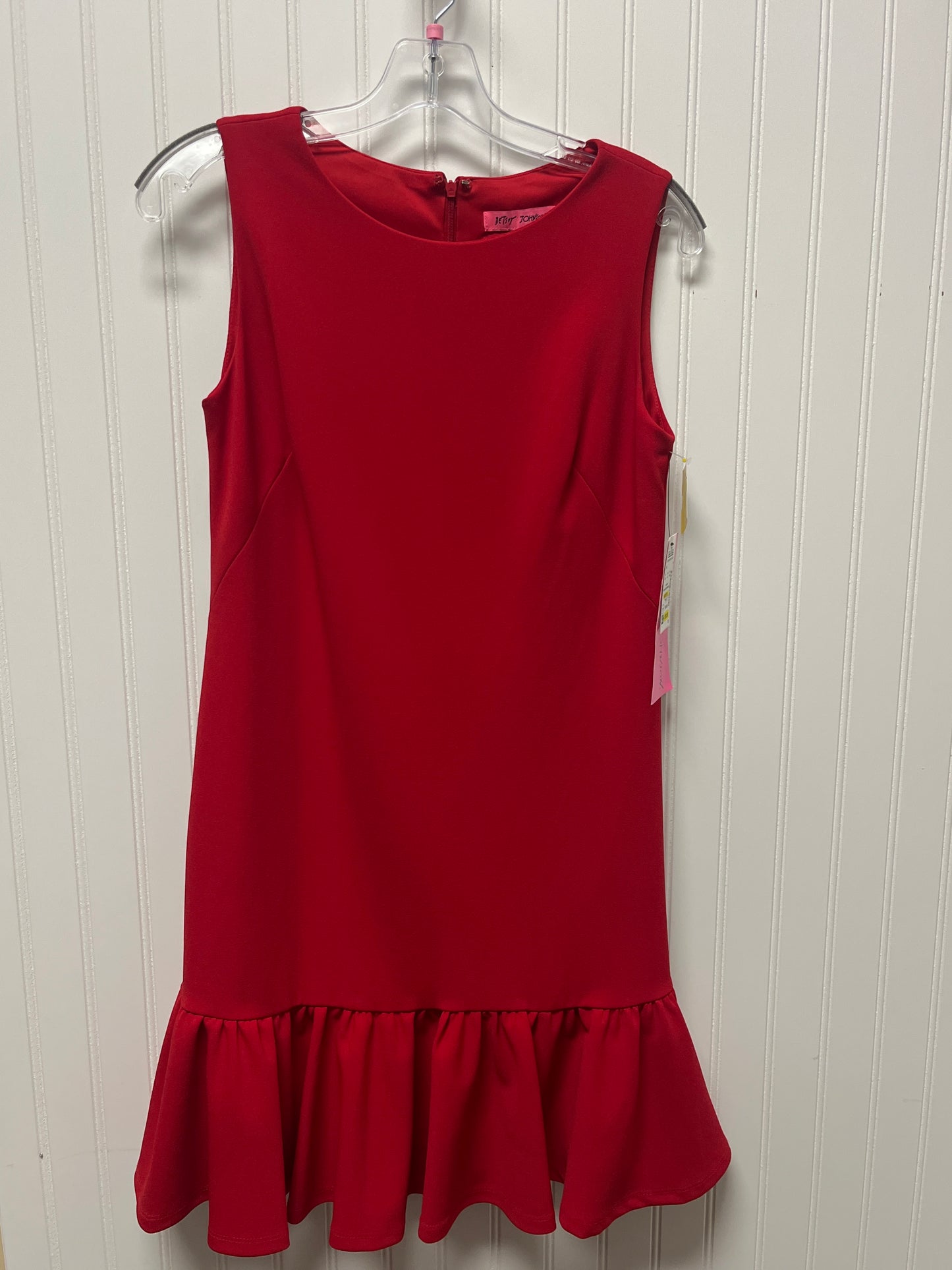 Dress Casual Short By Betsey Johnson In Red, Size: S