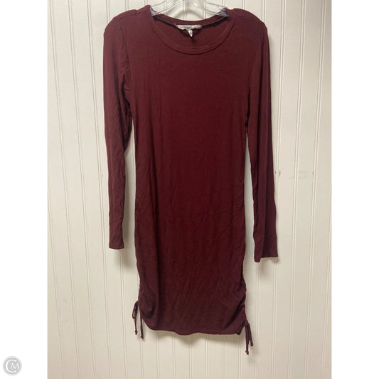 Dress Casual Short By Bb Dakota In Maroon, Size: L