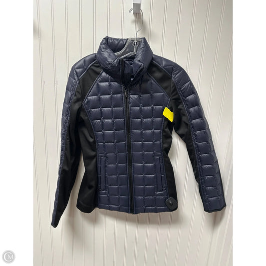 Jacket Puffer & Quilted By Laundry In Navy, Size: S