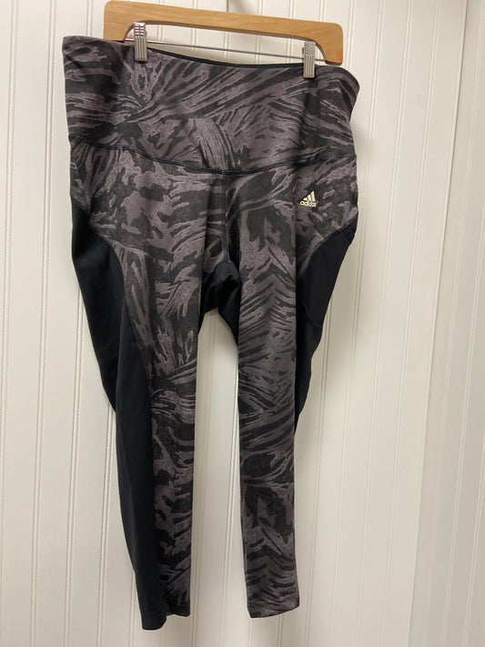 Athletic Leggings By Adidas  Size: 3x