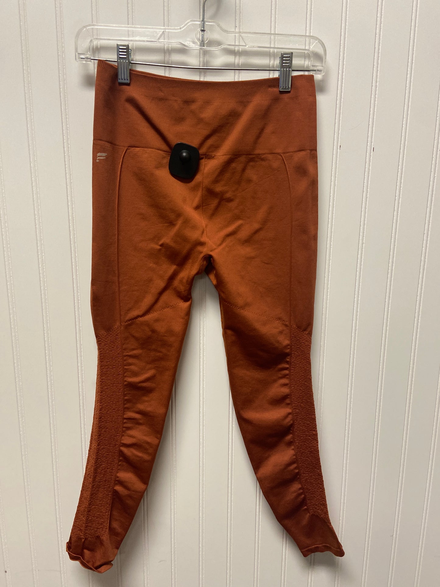 Athletic Leggings By Fabletics In Orange, Size: S