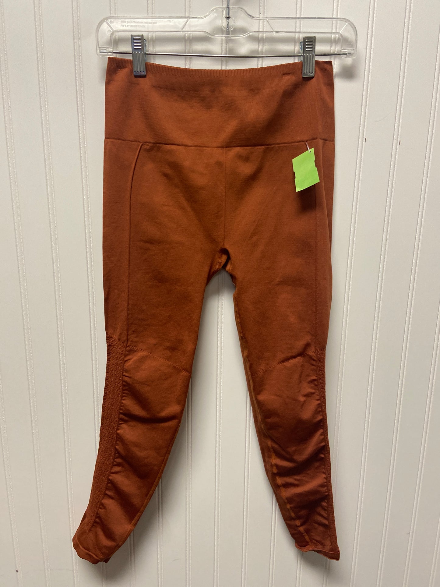 Athletic Leggings By Fabletics In Orange, Size: S