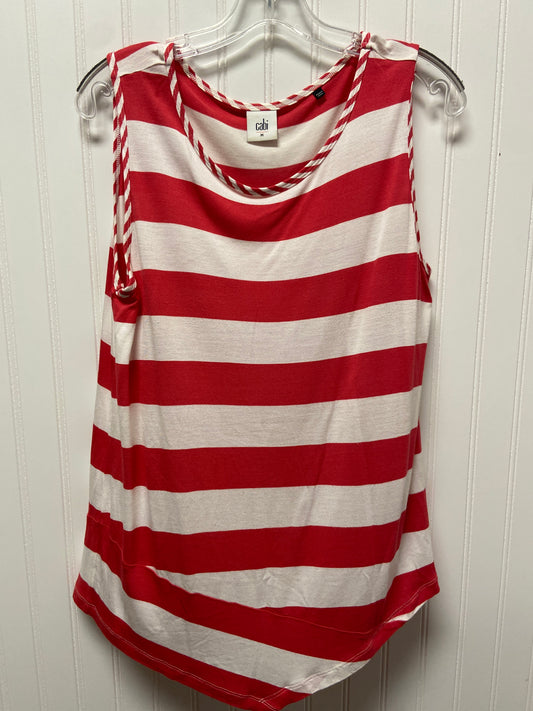 Striped Pattern Top Sleeveless Cabi, Size M