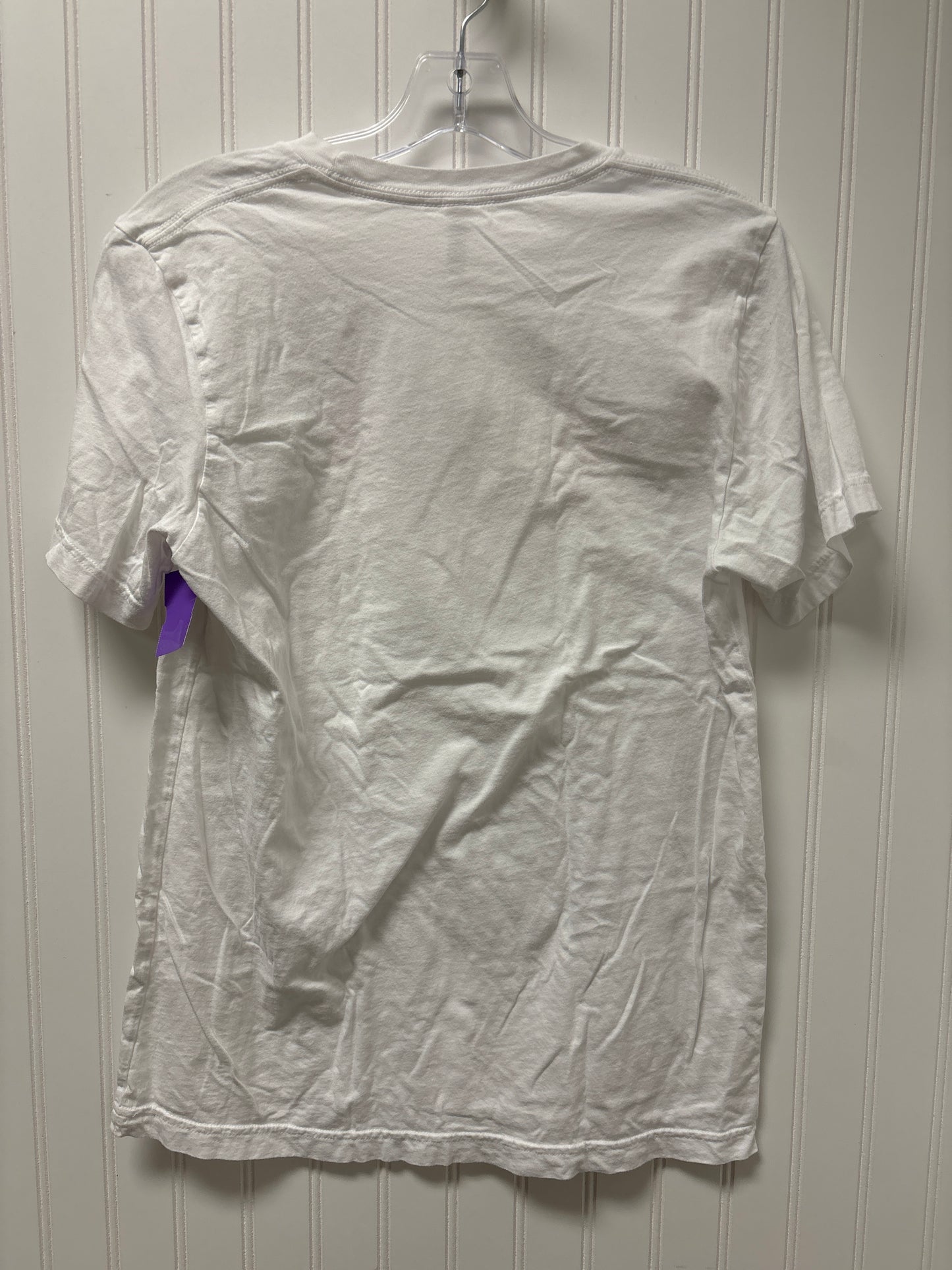 White Top Short Sleeve Bella + Canvas, Size M