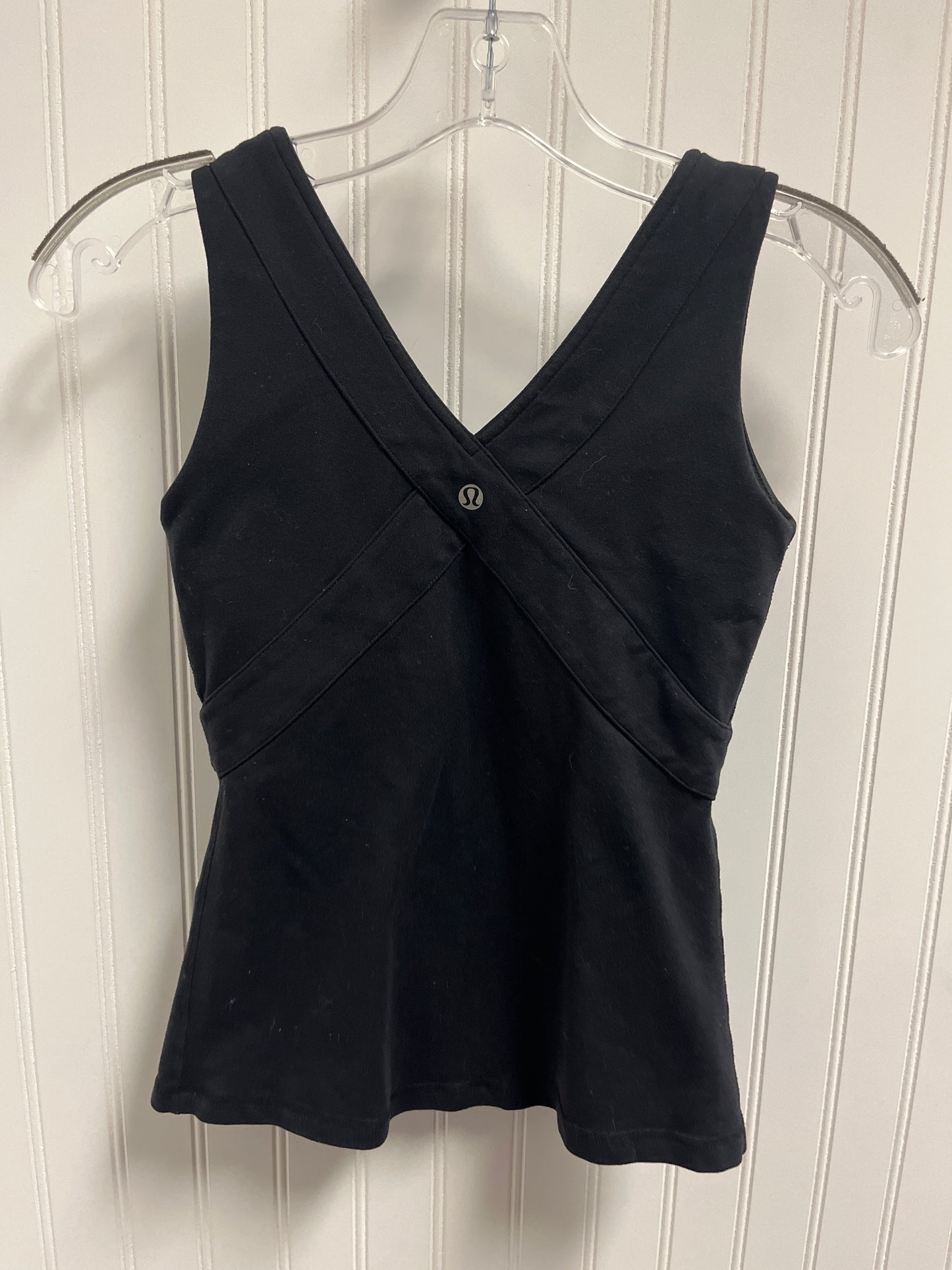 Athletic Tank Top By Lululemon In Black, Size: S