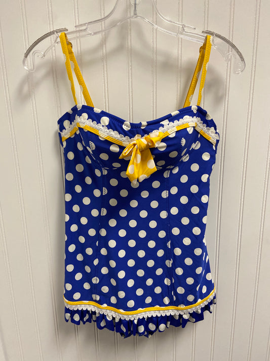 Swimsuit Designer By Betsey Johnson In Blue, Size: M