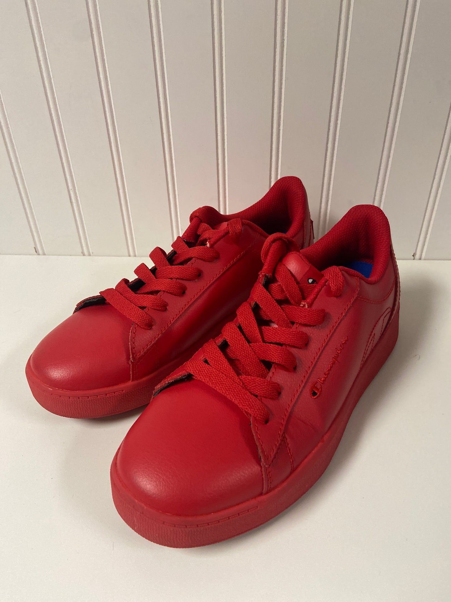 Shoes Sneakers By Champion In Red, Size: 8.5