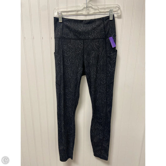 Athletic Leggings By Fabletics In Animal Print, Size: M