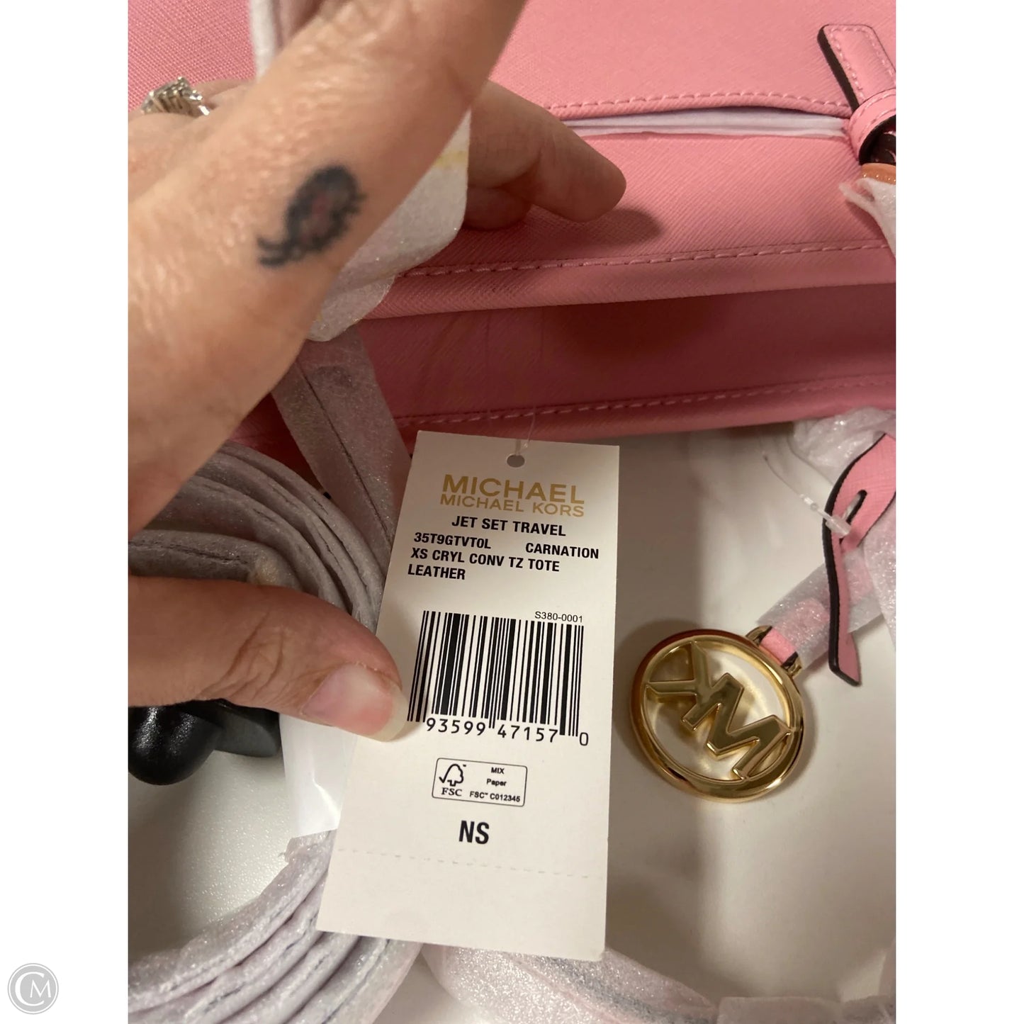 Handbag Designer By Michael Kors, Size: Small