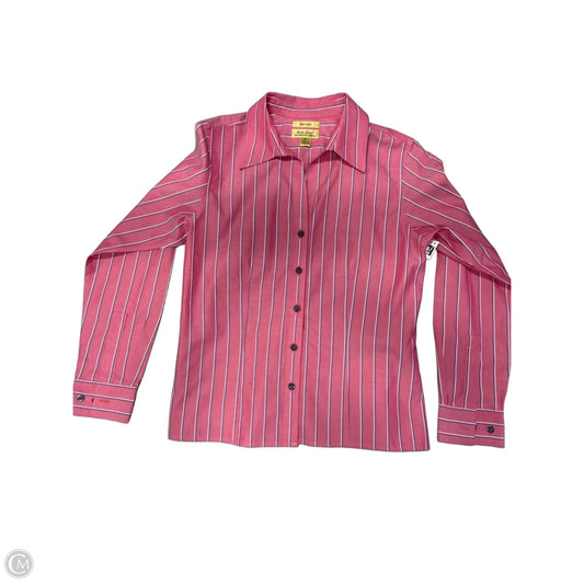 Top Long Sleeve By West Bound In Red, Size: S