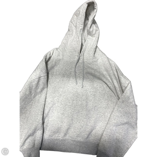 Sweatshirt Hoodie By Stanley In Grey, Size: L