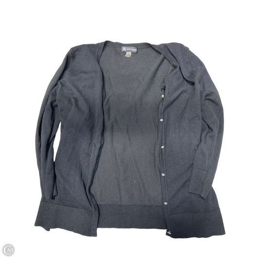 Cardigan By Cable And Gauge In Black, Size: L