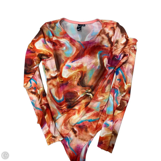 Top Long Sleeve By Windsor In Multi-colored, Size: L